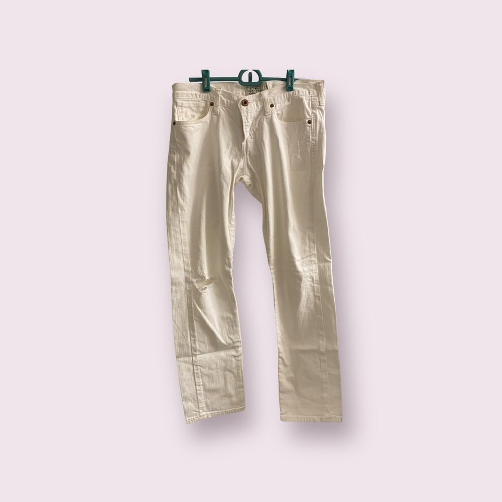 Lucky Brand White Sienna Weekender Crop Denim Jeans‎ Sz 0/26